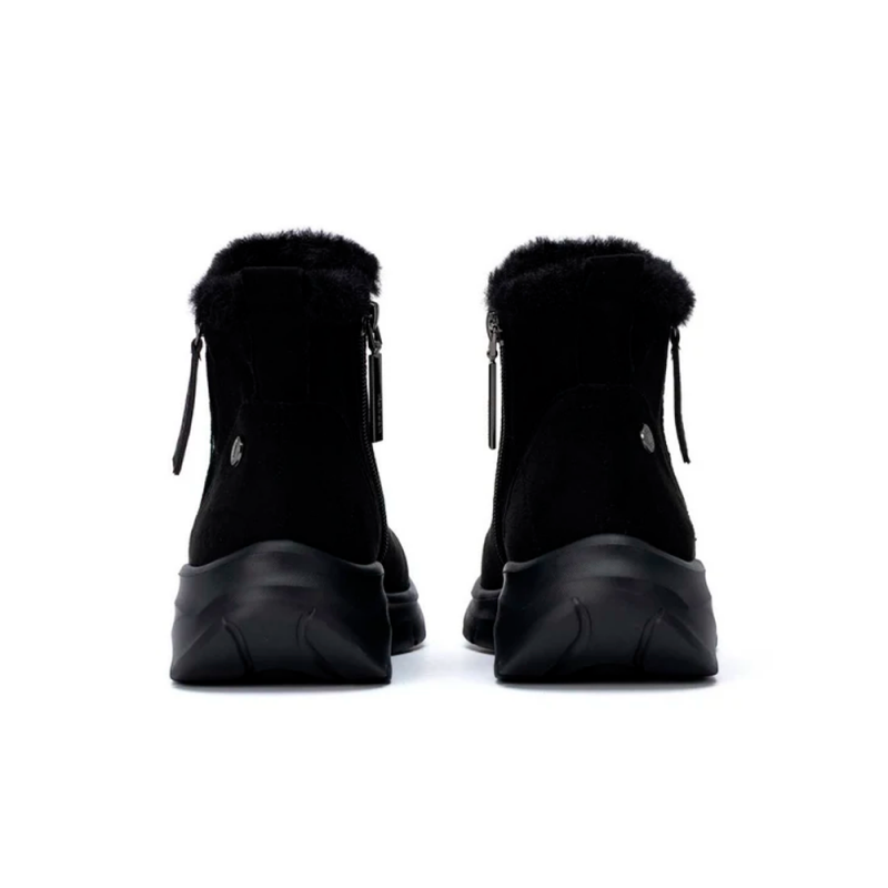 Botines Planos Mujer Refresh 176271 Negro