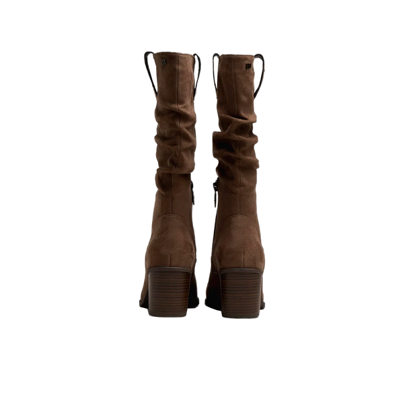 Botas de Tacón Mujer Mustang 56250 Taupe