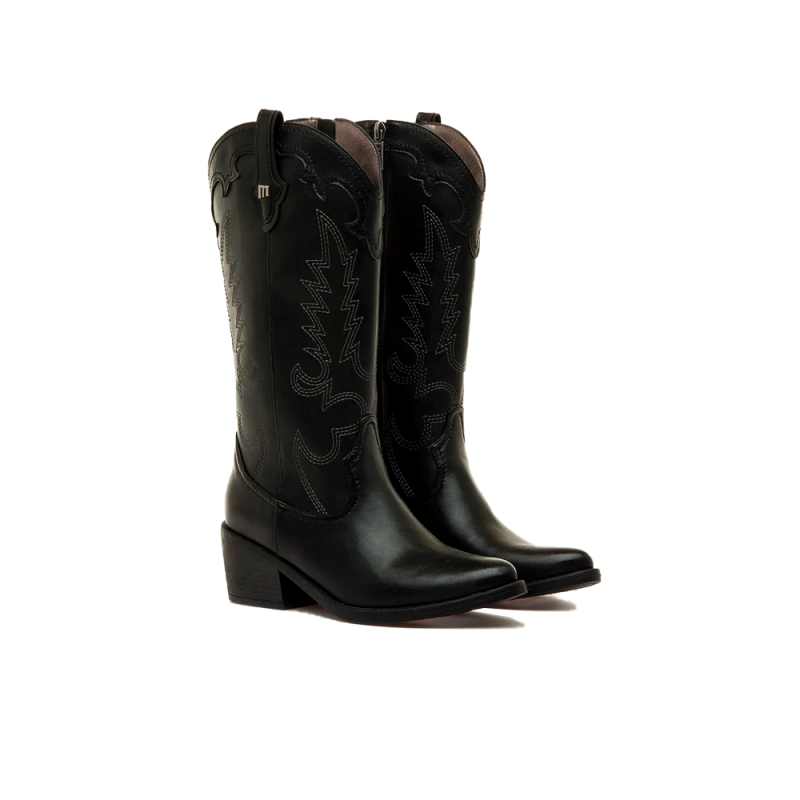 Botas de Tacón Mujer Mustang 55973 Negro