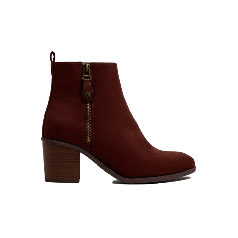 Botines de Tacón Mujer Mustang 56199 Moka
