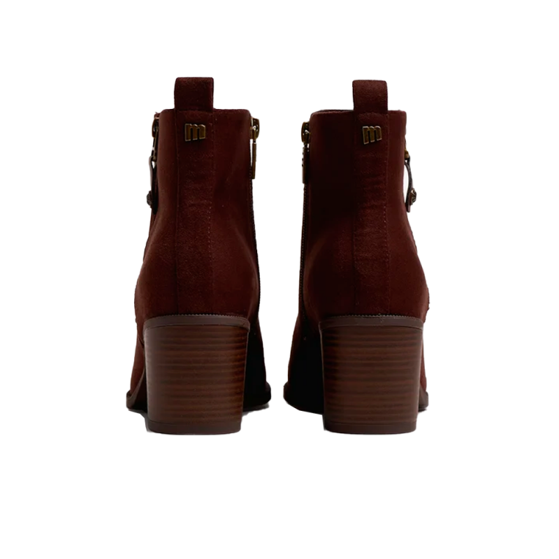 Botines de Tacón Mujer Mustang 56199 Moka