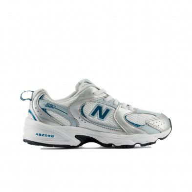 Sneakers Mujer New Balance Gr530 Blanco-Azul
