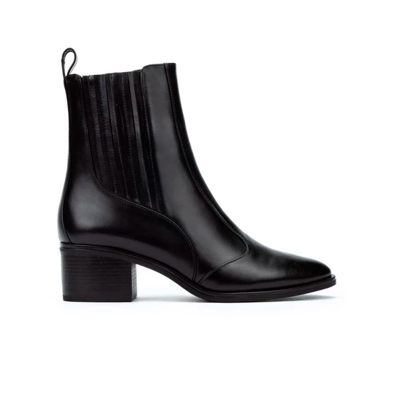 Botines de Tacón Mujer Martinelli 1603-A818K Negro