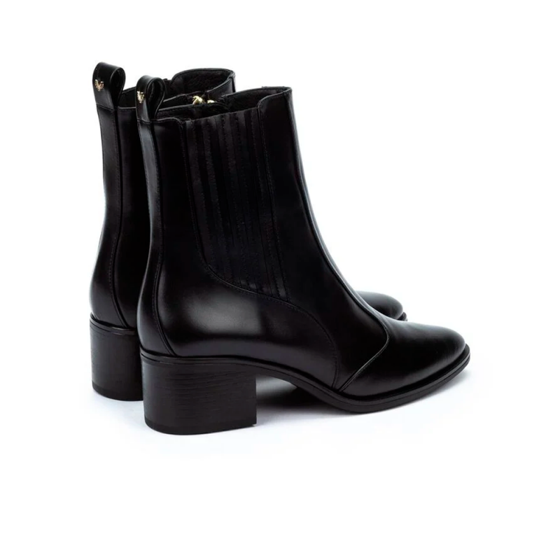 Botines de Tacón Mujer Martinelli 1603-A818K Negro
