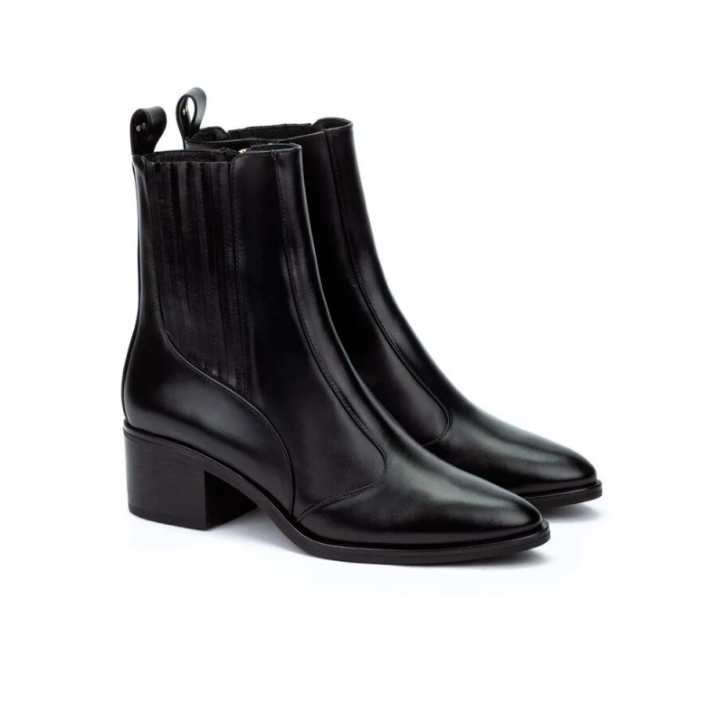 Botines de Tacón Mujer Martinelli 1603-A818K Negro