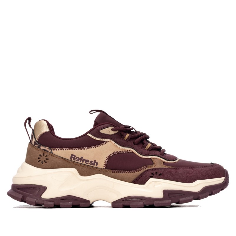 Zapato de mujer REFRESH 173104 Burdeos