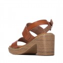Sandalia de mujer REFRESH 175173 Camel