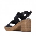 Sandalia de mujer REFRESH 175173 Negro