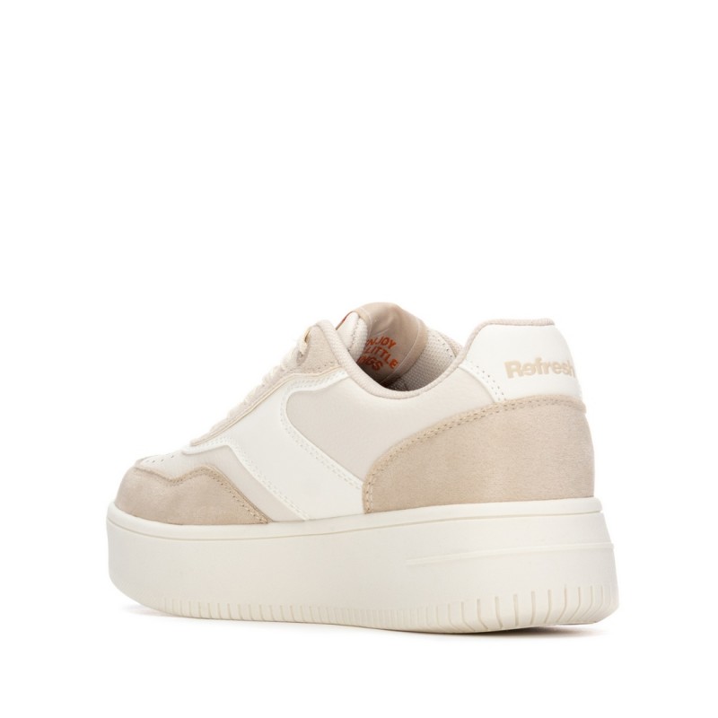 Zapato de mujer REFRESH 176004 Beige
