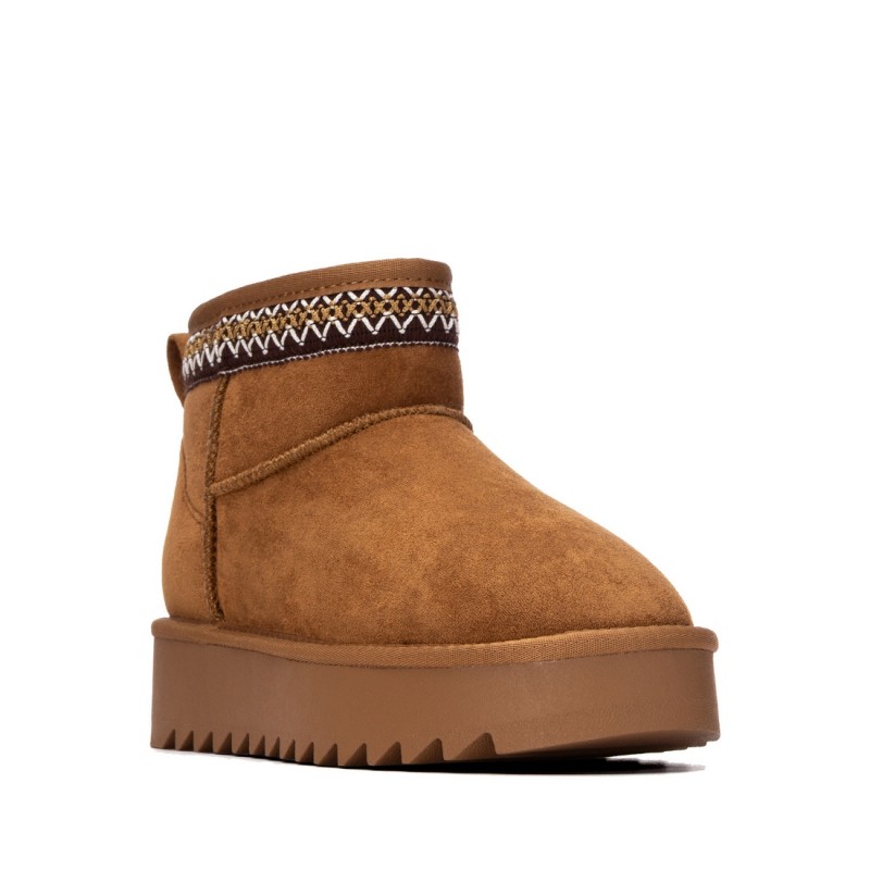 BotÍn de mujer REFRESH 176017 Camel