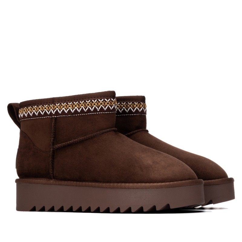 BotÍn de mujer REFRESH 176017 Marron