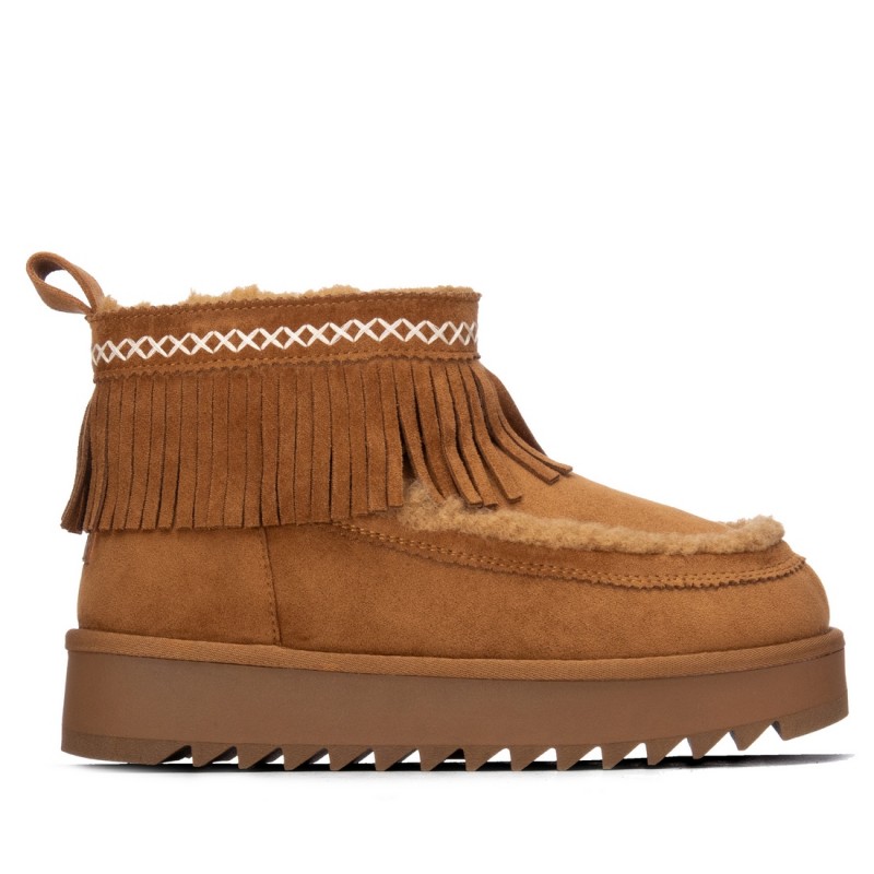 BotÍn de mujer REFRESH 176018 Camel