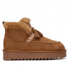BotÍn de mujer REFRESH 176019 Camel