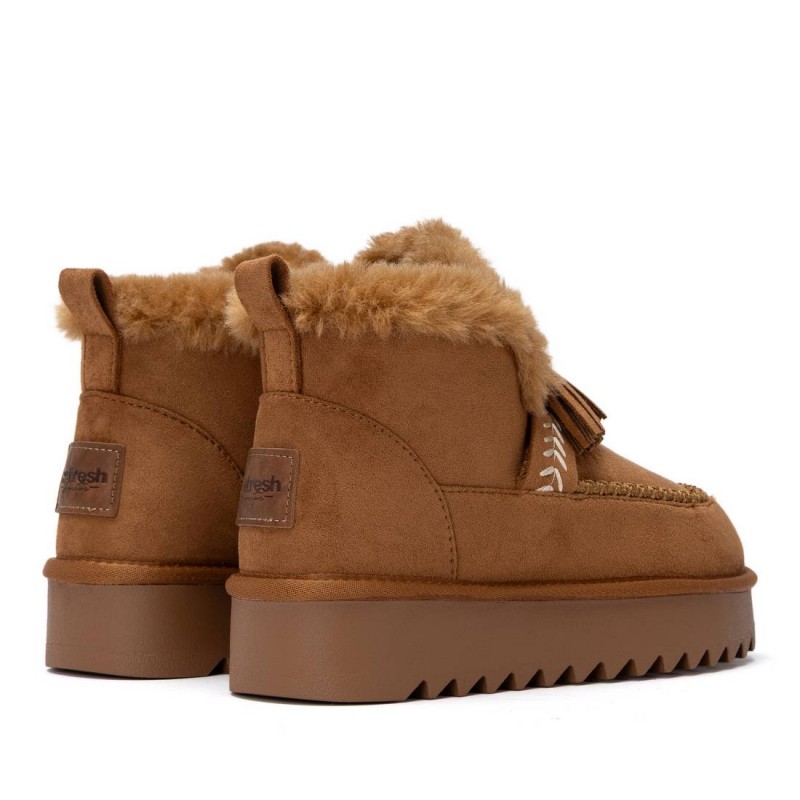 BotÍn de mujer REFRESH 176019 Camel