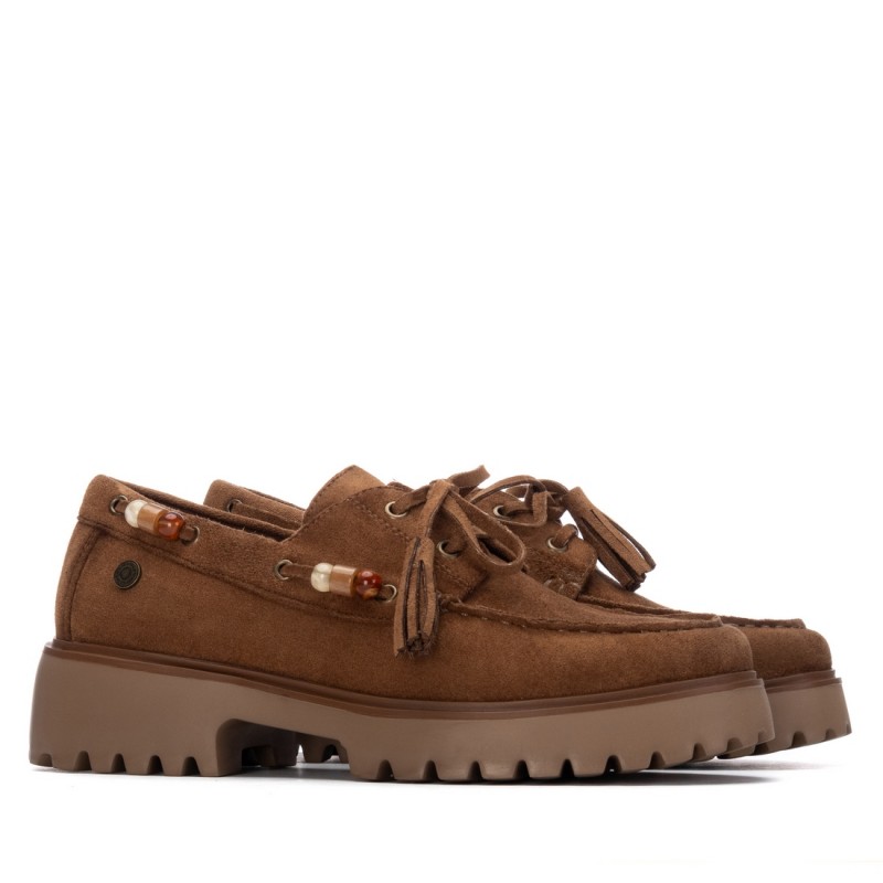 Zapato de mujer REFRESH 176029 Camel