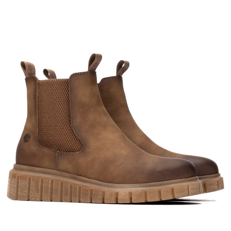 BotÍn de mujer REFRESH 176082 Camel