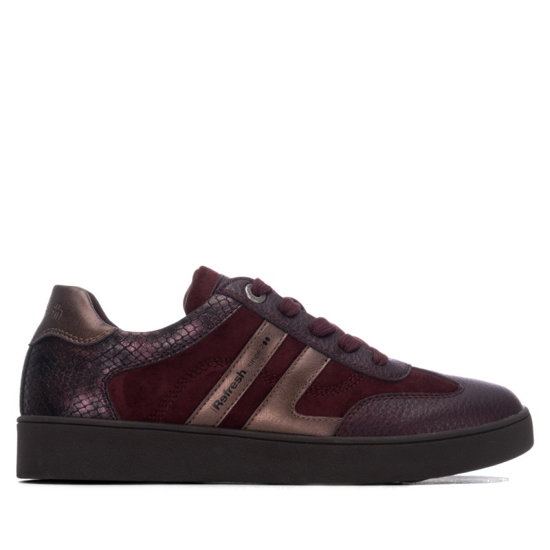 Zapato de mujer REFRESH 176085 Burdeos