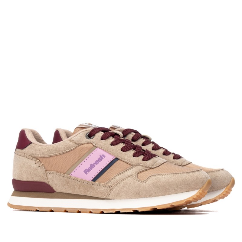 Zapato de mujer REFRESH 176092 Beige
