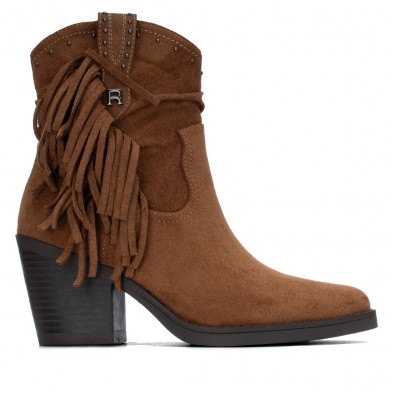 BotÍn de mujer REFRESH 176152 Camel