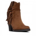 BotÍn de mujer REFRESH 176152 Camel