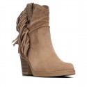 BotÍn de mujer REFRESH 176152 Beige