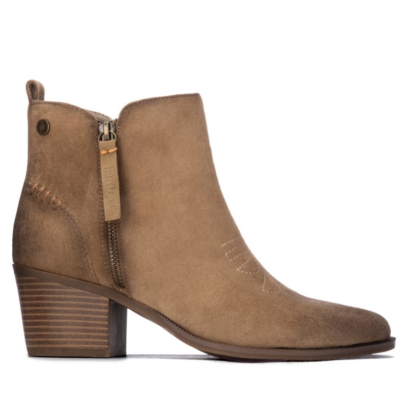 BotÍn de mujer REFRESH 176156 Beige