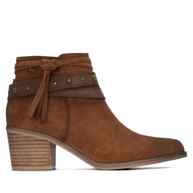 BotÍn de mujer REFRESH 176157 Camel