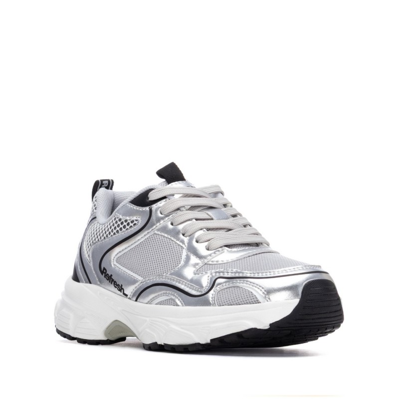 Zapato de mujer REFRESH 176213 Plata