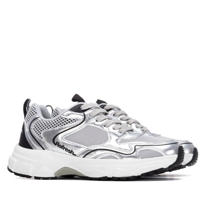 Zapato de mujer REFRESH 176213 Plata