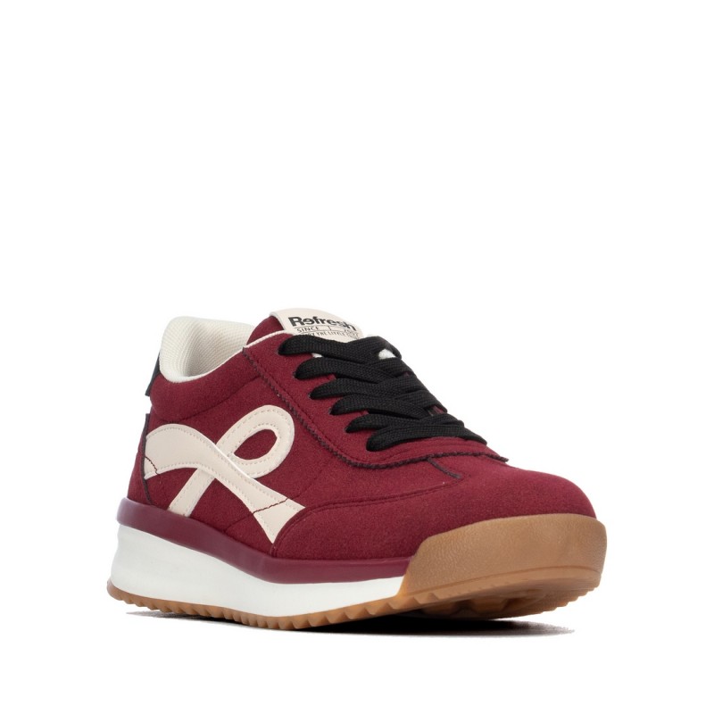 Zapato de mujer REFRESH 176232 Burdeos