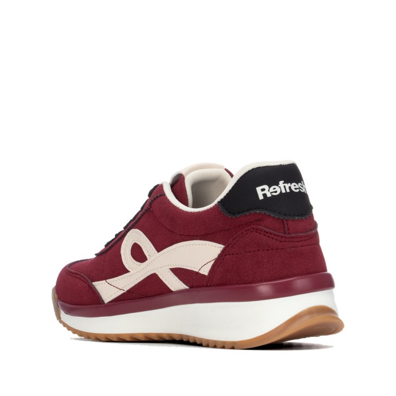 Zapato de mujer REFRESH 176232 Burdeos
