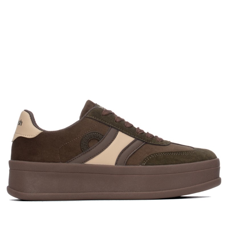 Zapato de mujer REFRESH 176234 Kaki
