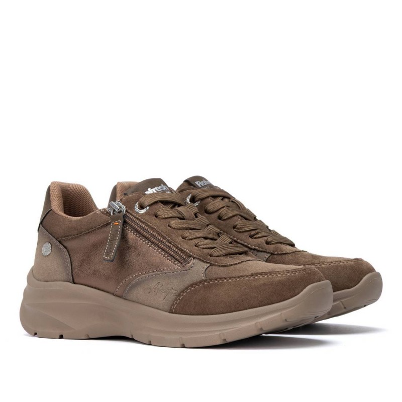 Zapato de mujer REFRESH 176309 Taupe