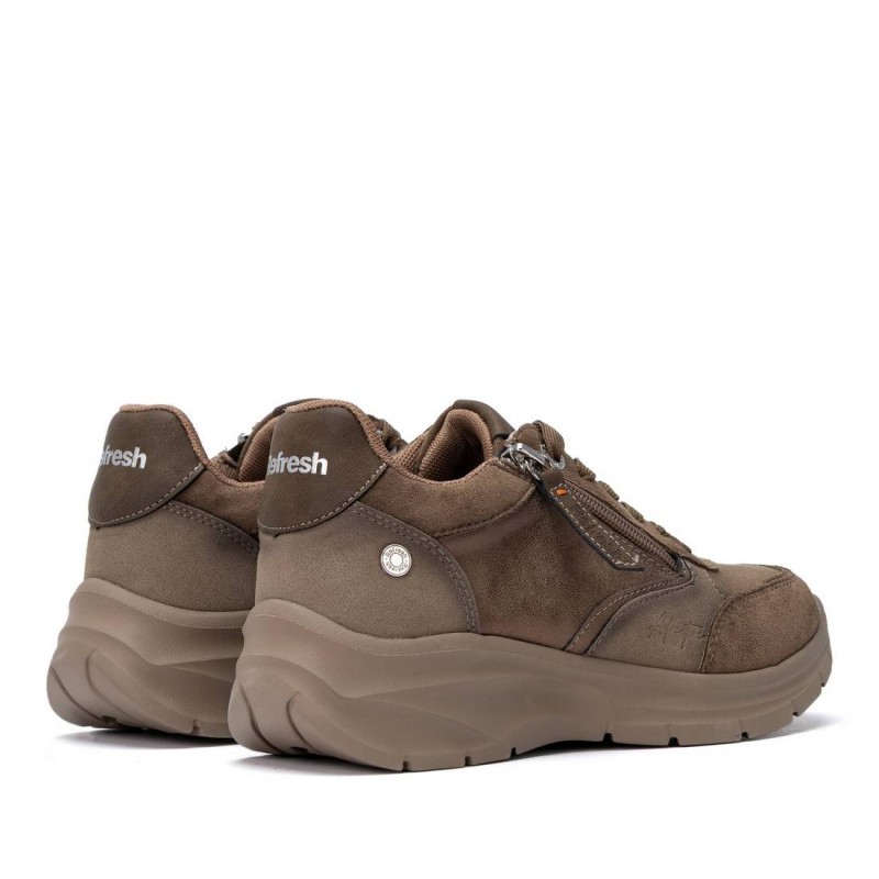Zapato de mujer REFRESH 176309 Taupe
