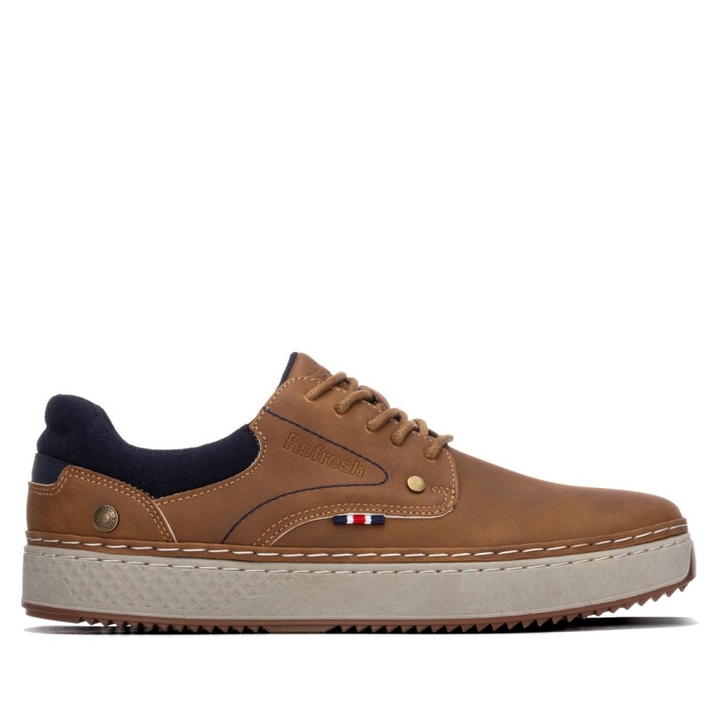 Zapato de hombre REFRESH 176705 Camel