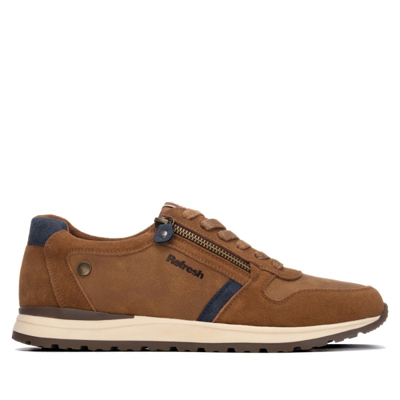 Zapato de hombre REFRESH 176706 Camel