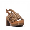 Sandalia de mujer CARMELA 163157 Camel