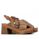 Sandalia de mujer CARMELA 163157 Camel