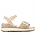 Sandalia de mujer CARMELA 163217 Beige
