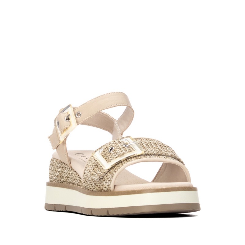 Sandalia de mujer CARMELA 163217 Beige