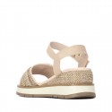 Sandalia de mujer CARMELA 163217 Beige