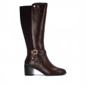 Bota de mujer CARMELA 164019 Marron