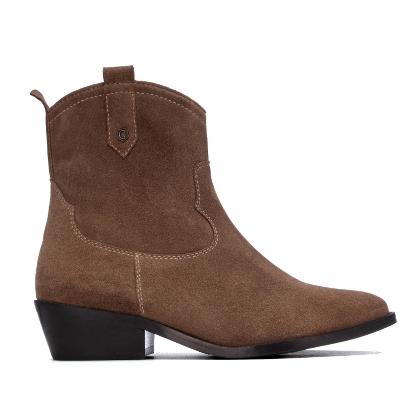 BotÍn de mujer CARMELA 164175 Taupe