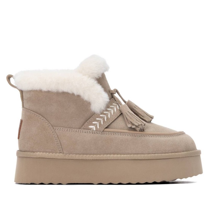 BotÍn de mujer CARMELA 164188 Beige