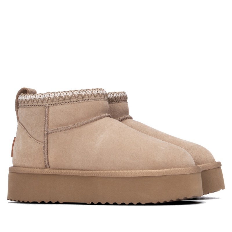 BotÍn de mujer CARMELA 164192 Beige