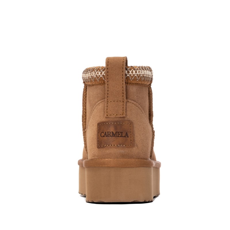 BotÍn de mujer CARMELA 164192 Camel