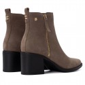 BotÍn de mujer CARMELA 164257 Taupe