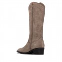 Bota de mujer CARMELA 164381 Taupe