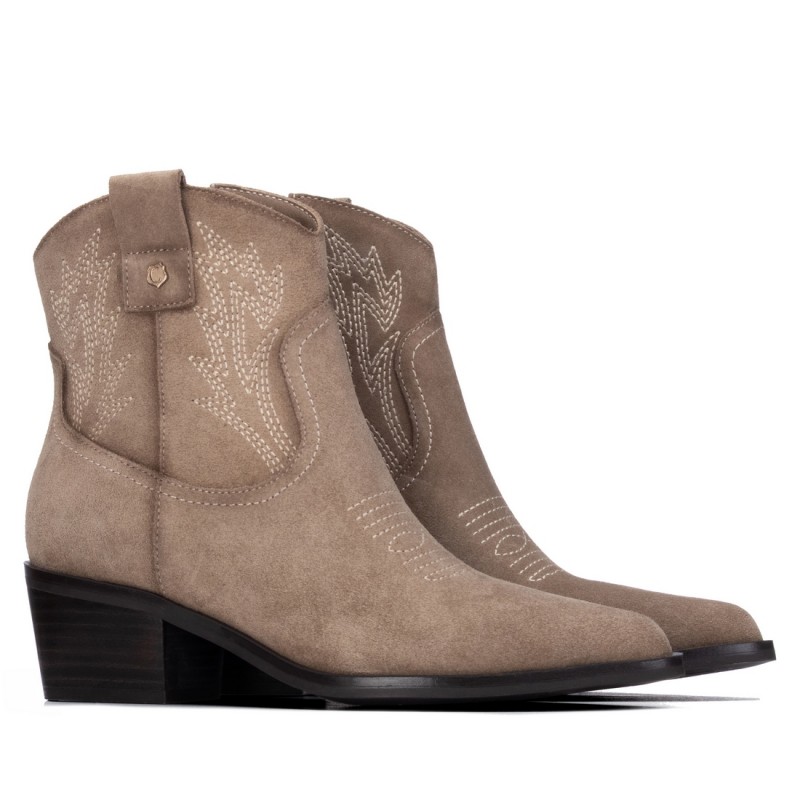 BotÍn de mujer CARMELA 164390 Taupe