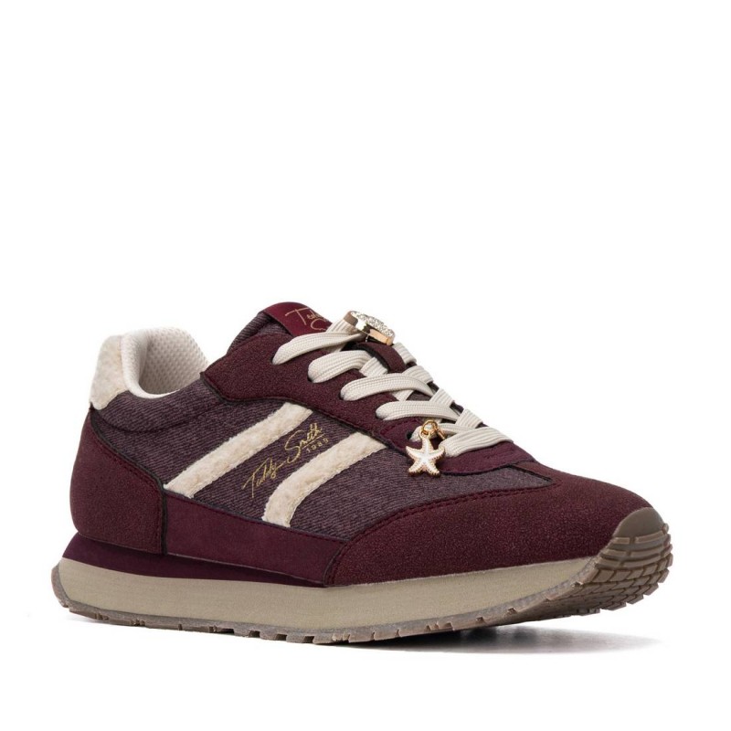 Zapato de mujer tds 121126 Burdeos